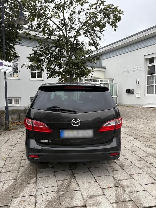 Gebraucht Mazda 5 116 PS (85 kW) 2012 Schwarz Van / Kleinbus