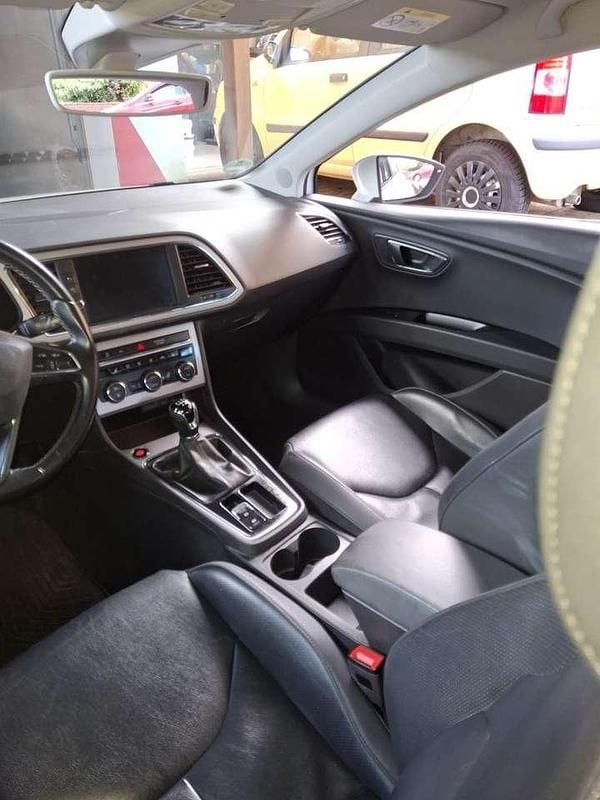 Usado Seat Leon ST Style 116 HP (85 kW) 2018 Branco Carrinha