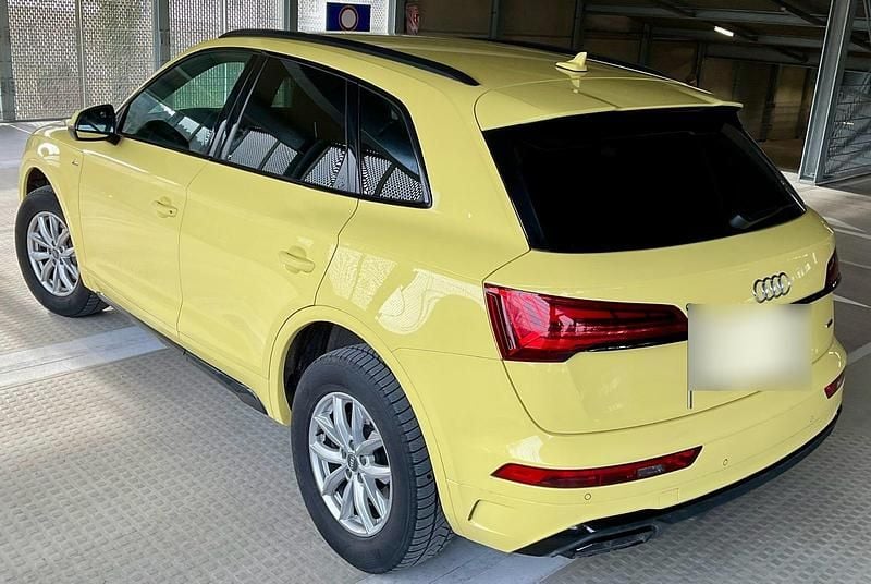 Second-hand Audi Q5 S-Line 204 CP (150 kW) 2021 Galben SUV