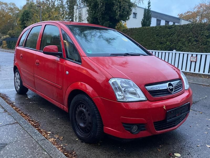 Rot Gebraucht 2007 Opel Meriva Van / Kleinbus | 1.800 € (Superpreis) - Bild 1/4