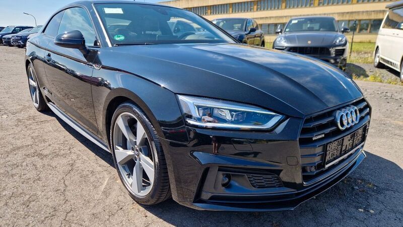 Mythosschwarz metallic Gebraucht 2019 Audi A5 S-Line Coupé | 31.999 € (Fairer Preis) - Bild 1/4