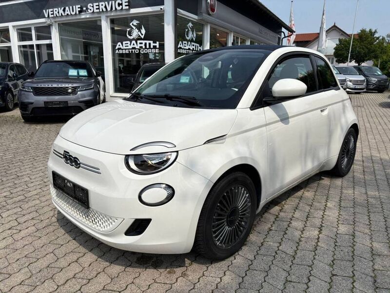 Arktis weiß Gebraucht 2022 Fiat 500e Icon Cabrio | 19.990 € (Superpreis) - Bild 1/4