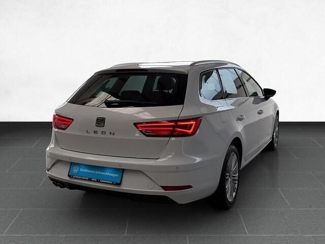 Gebraucht Seat Leon XCELLENCE 125 PS (91 kW) 2017 Weiss Kombi