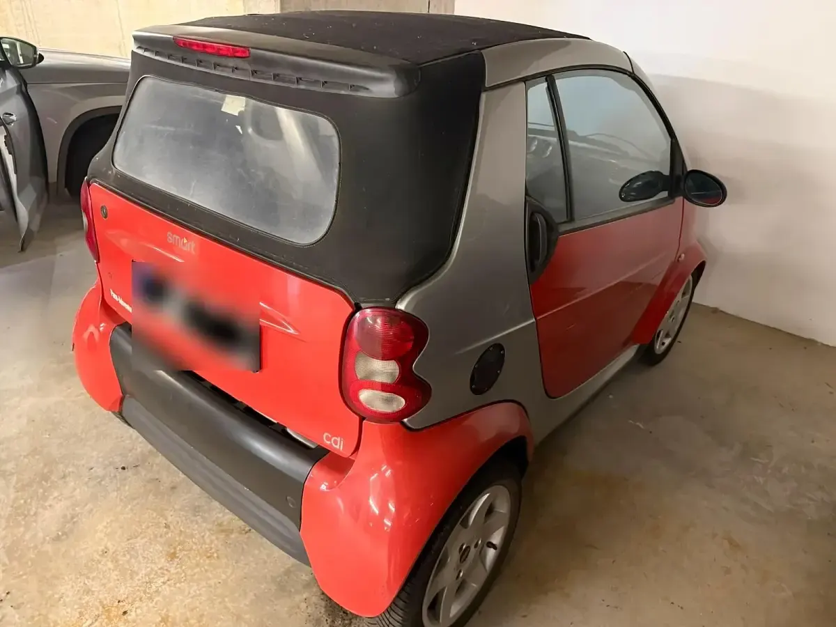 Gebraucht Smart ForTwo Cabrio 45 PS (33 kW) 2002 Rot Cabrio