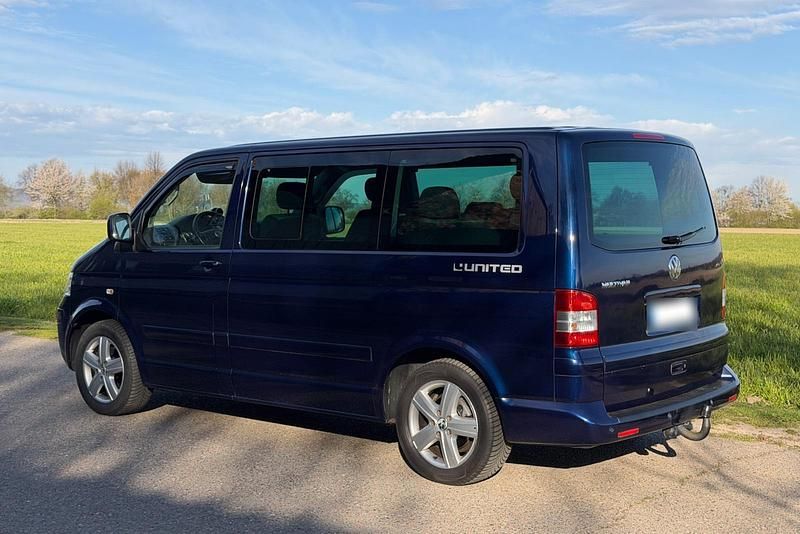 Gebraucht VW Multivan United 131 PS (96 kW) 2009 Blau Van / Kleinbus