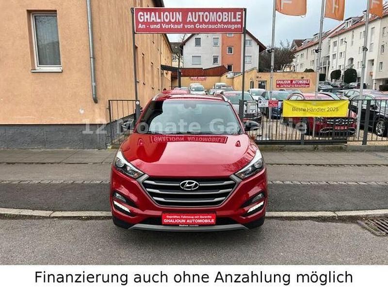 Rot Gebraucht 2018 Hyundai Tucson Passion SUV | 16.500 € (Fairer Preis) - Bild 1/4