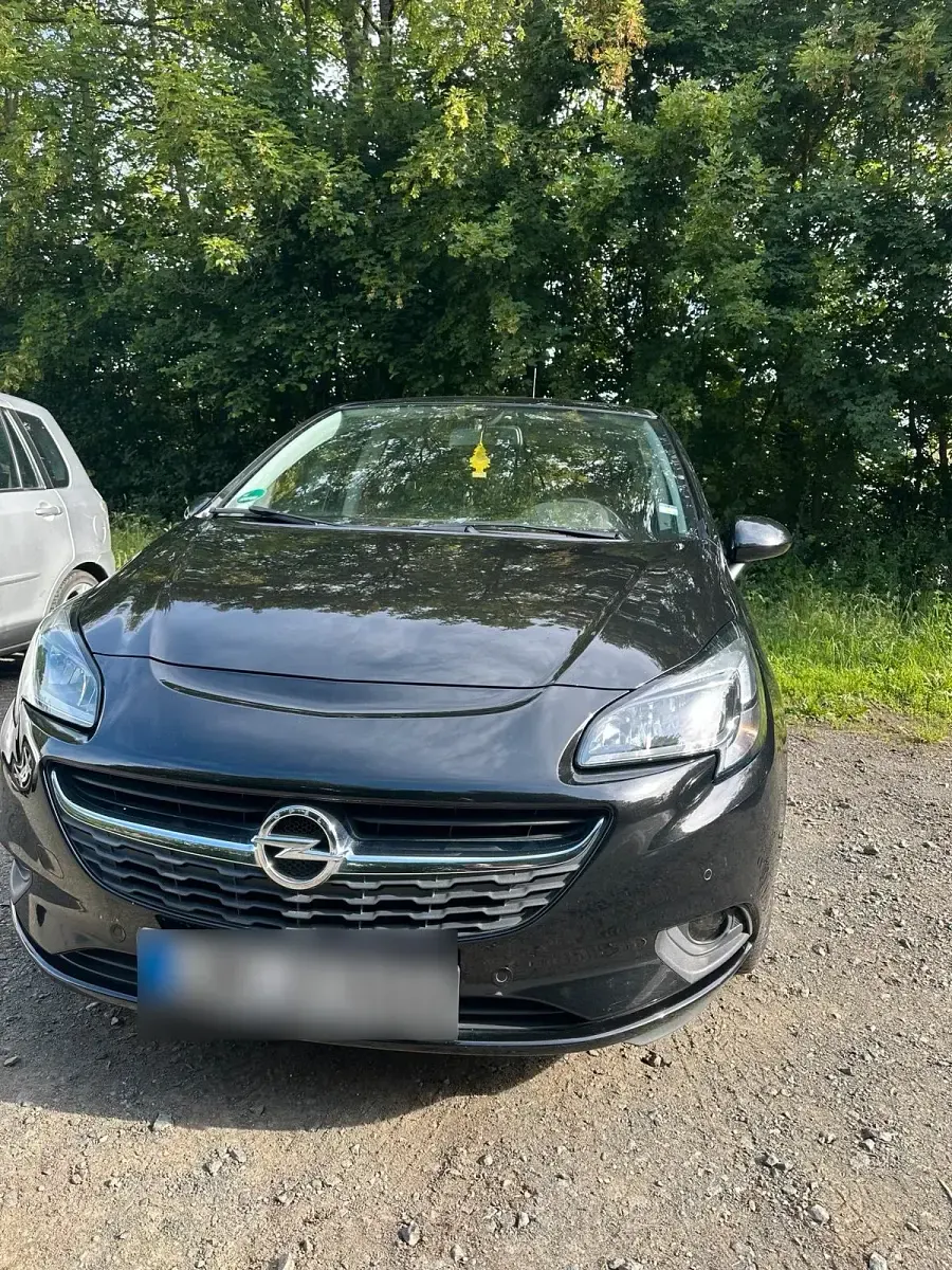 Gebraucht Opel Corsa 101 PS (74 kW) 2018 Schwarz Kleinwagen