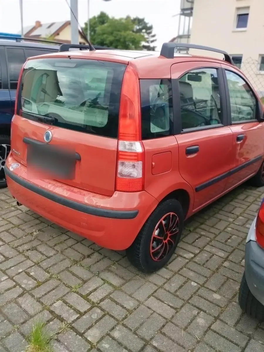 Gebraucht Fiat Panda 2003 Rot Kleinwagen
