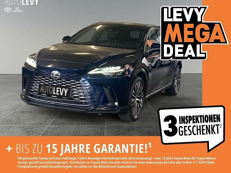 Tiziablau Gebraucht 2023 Lexus RX450h E-FOUR Executive Line SUV | 52.890 € - Bild 1/4