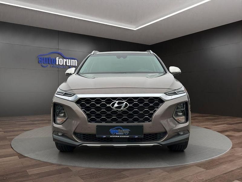Gebraucht Hyundai Santa Fe Premium 200 PS (147 kW) 2020 Beige SUV