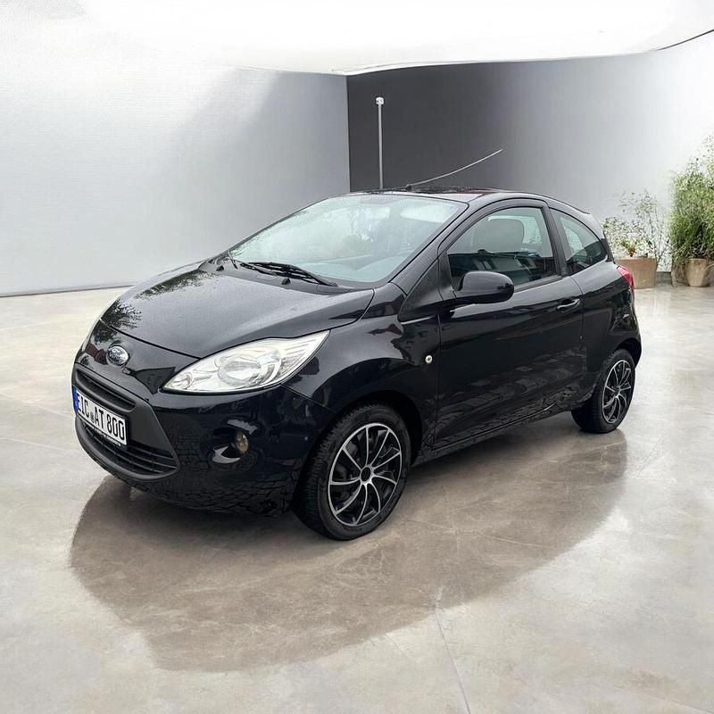 Schwarz Gebraucht 2009 Ford Ka Titanium Kleinwagen | 2.600 € - Bild 1/4