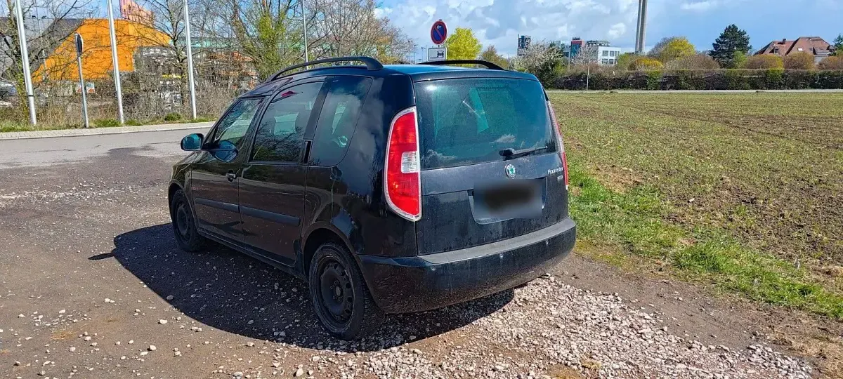 Gebraucht Skoda Roomster Comfort 105 PS (77 kW) 2009 Schwarz Van / Kleinbus