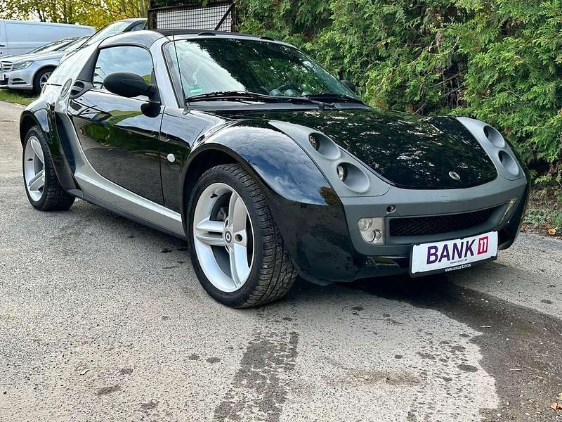 Grau (metallic) Gebraucht 2003 Smart Roadster Cabrio | 8.500 € (Teuer) - Bild 1/4