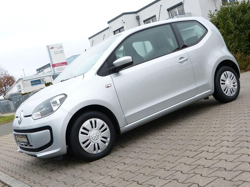 Silber Gebraucht 2014 VW up! move up! Kleinwagen | 8.650 € (Etwas zu teuer) - Bild 1/4