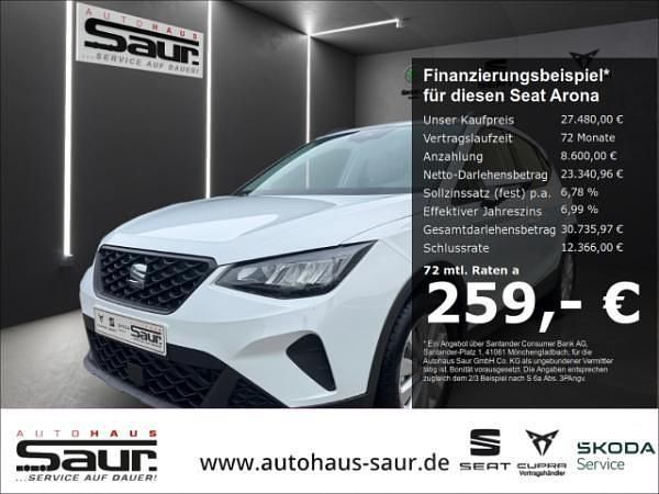 Weiss Neu 2025 Seat Arona SUV | 27.480 € (Fairer Preis) - Bild 1/4