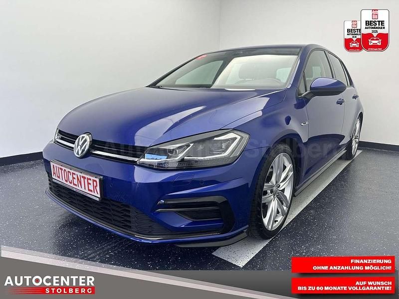 Blau Gebraucht 2018 VW Golf VII Highline Limousine | 15.480 € (Fairer Preis) - Bild 1/3