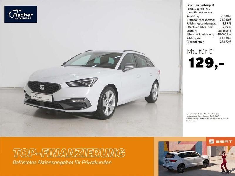 Weiß Gebraucht 2025 Seat Leon FR Limousine | 27.980 € (Guter Preis) - Bild 1/4