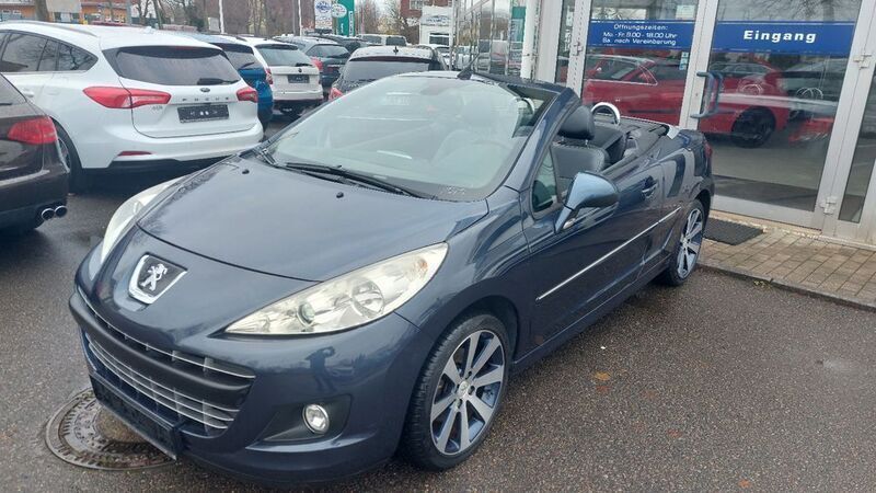 Blau Gebraucht 2012 Peugeot 207 CC Cabrio | 7.200 € (Fairer Preis) - Bild 1/4