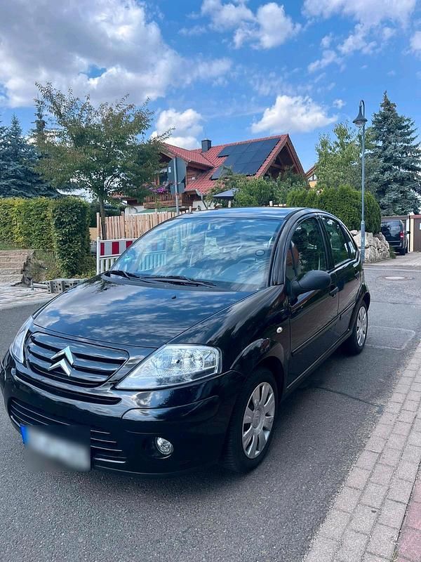 Schwarz Gebraucht 2008 Citroën C3 Kleinwagen | 5.390 € - Bild 1/4