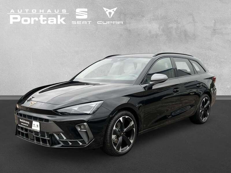 Midnight schwarz metallic Neu 2024 Cupra Leon Kombi | 39.244 € (Teuer) - Bild 1/4