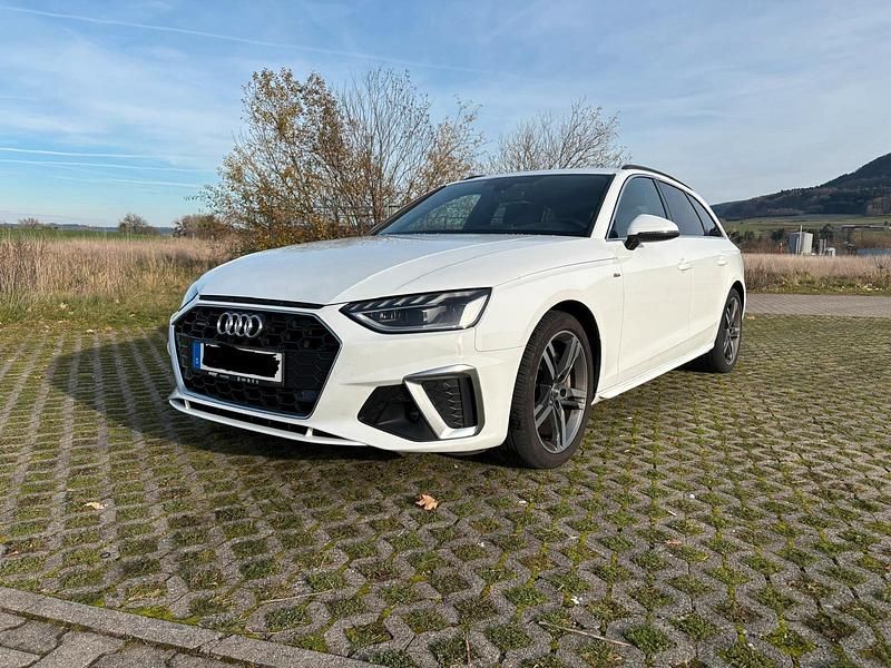 Weiß Gebraucht 2020 Audi A4 S-Line Kombi | 24.990 € (Superpreis) - Bild 1/4