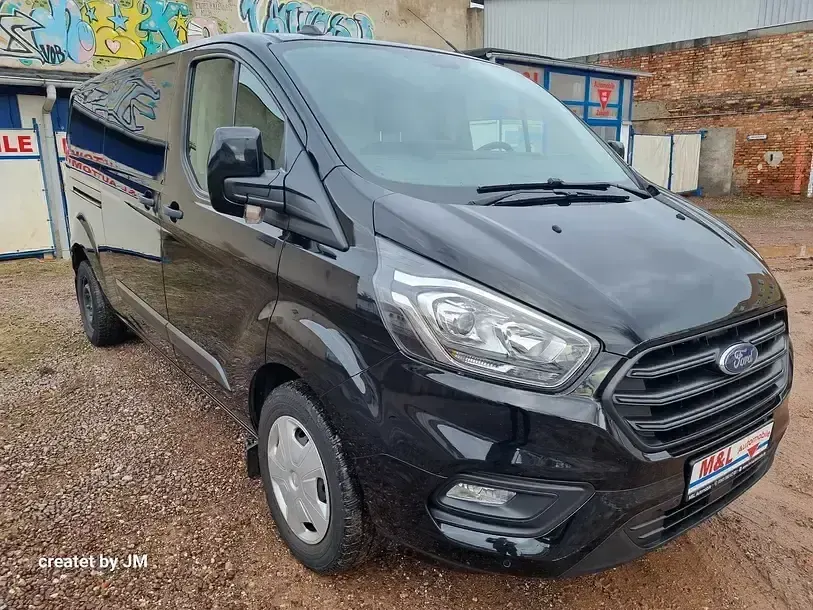 Second-hand Ford Transit Custom 131 CP (96 kW) 2022 Negru Berlinǎ
