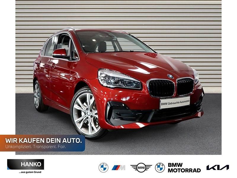 Gebraucht BMW 225 Sport Line 224 PS (164 kW) 2021 Flamencorot brillanteffekt Van / Kleinbus