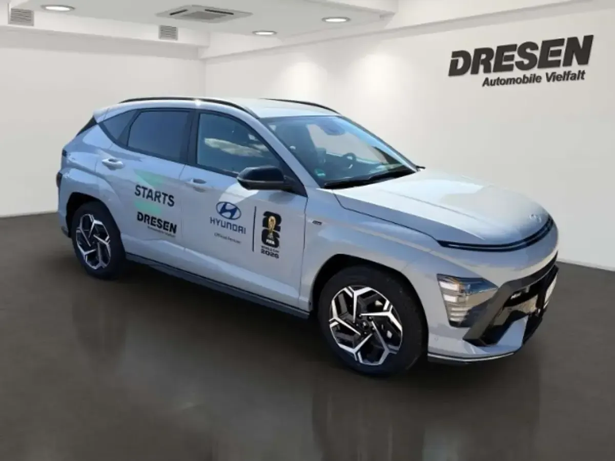 Gebraucht Hyundai Kona N Line 139 PS (102 kW) 2026 Grau SUV