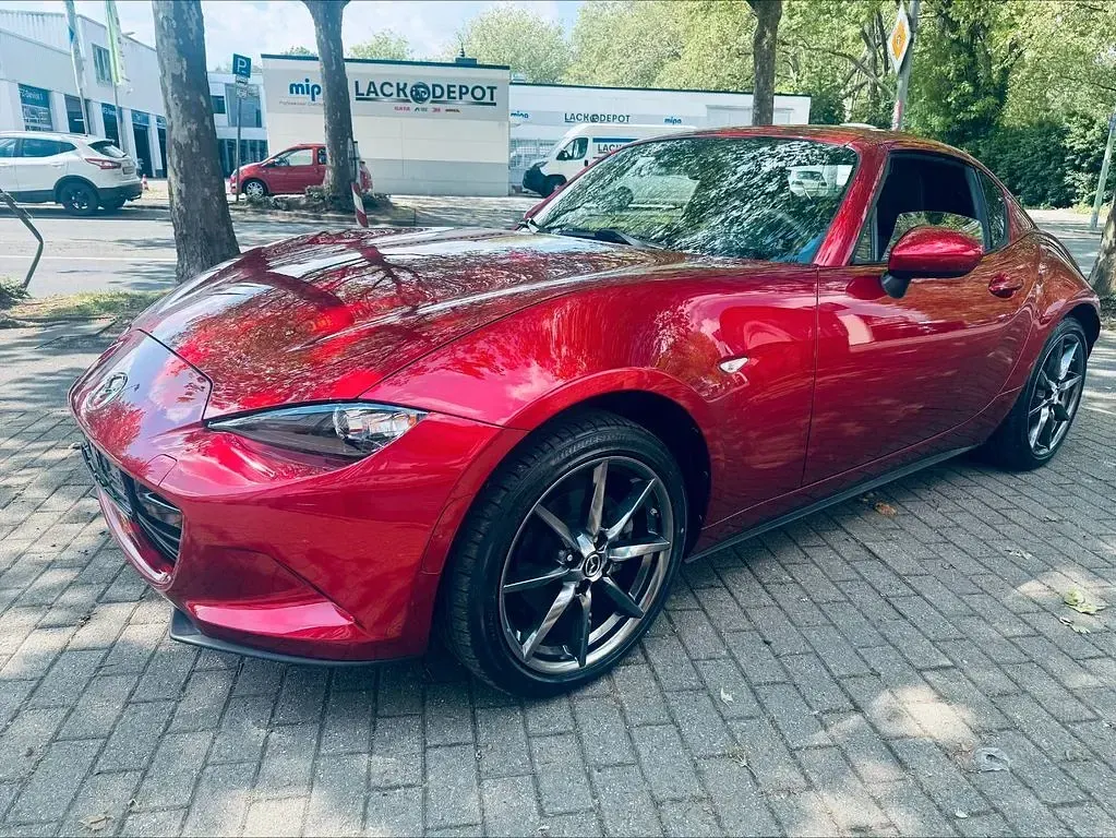 Gebraucht Mazda MX5 Sports-Line 160 PS (117 kW) 2018 Rot Cabrio