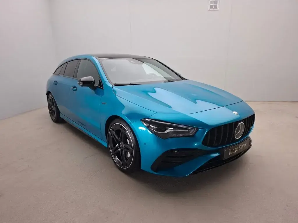 Gebraucht Mercedes CLA35 AMG AMG 306 PS (225 kW) 2024 Metalliclack hyperblau Coupé