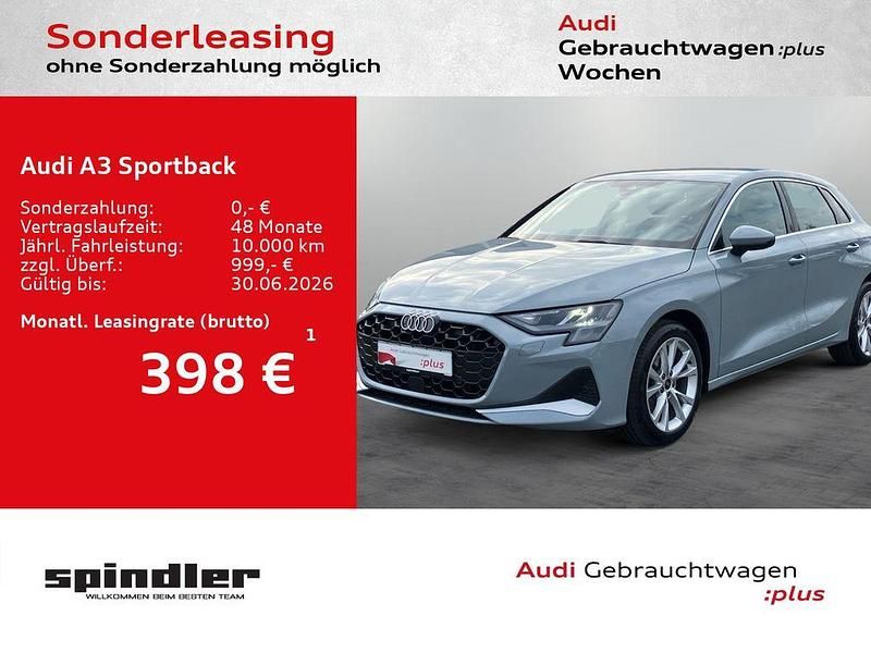 Second-hand Audi A3 Advanced Plus 150 CP (110 kW) 2025 Gri Berlinǎ