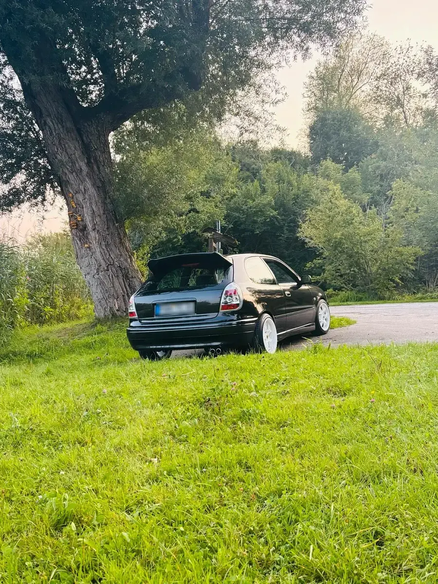 Gebraucht Toyota Corolla 97 PS (71 kW) 2001 Schwarz Kleinwagen