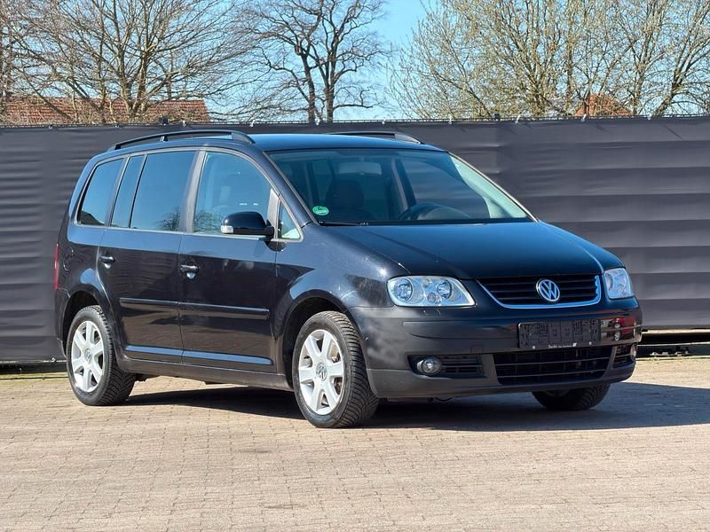 Gebraucht VW Touran 105 PS (77 kW) 2006 Schwarz Van / Kleinbus