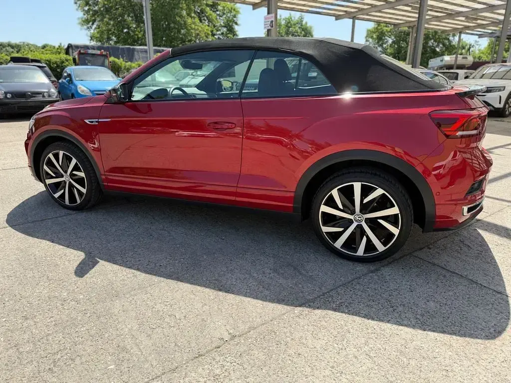 Gebraucht VW T-Roc Cabriolet R-line 150 PS (110 kW) 2020 Rot Cabrio