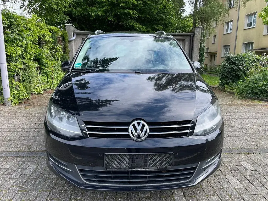 Gebraucht VW Sharan Highline 140 PS (102 kW) 2010 Schwarz Van / Kleinbus