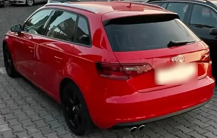 Usata Audi A3 185 CV (136 kW) 2014 Rosso Berlina