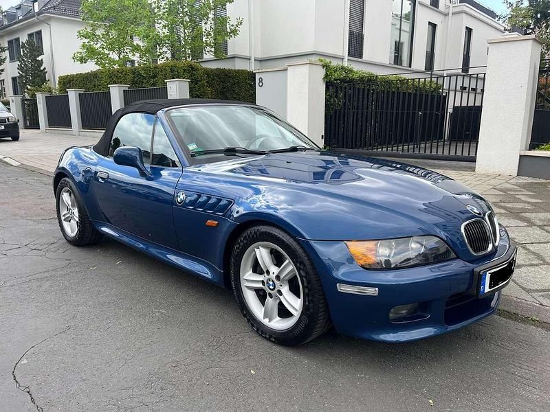 Blau Gebraucht 2000 BMW Z3 Cabrio | 22.500 € (Teuer) - Bild 1/4