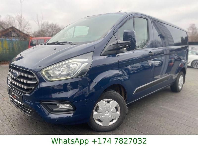 Blau Gebraucht 2021 Ford Transit Custom Van / Kleinbus | 17.750 € (Superpreis) - Bild 1/4
