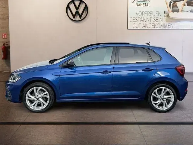 Gebraucht VW Polo Style 95 PS (69 kW) 2021 Blau Kleinwagen