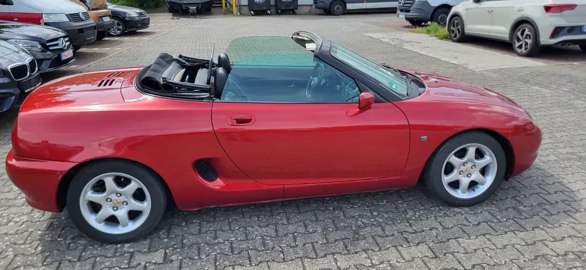 Gebraucht MG F 120 PS (88 kW) 1999 Rot Cabrio