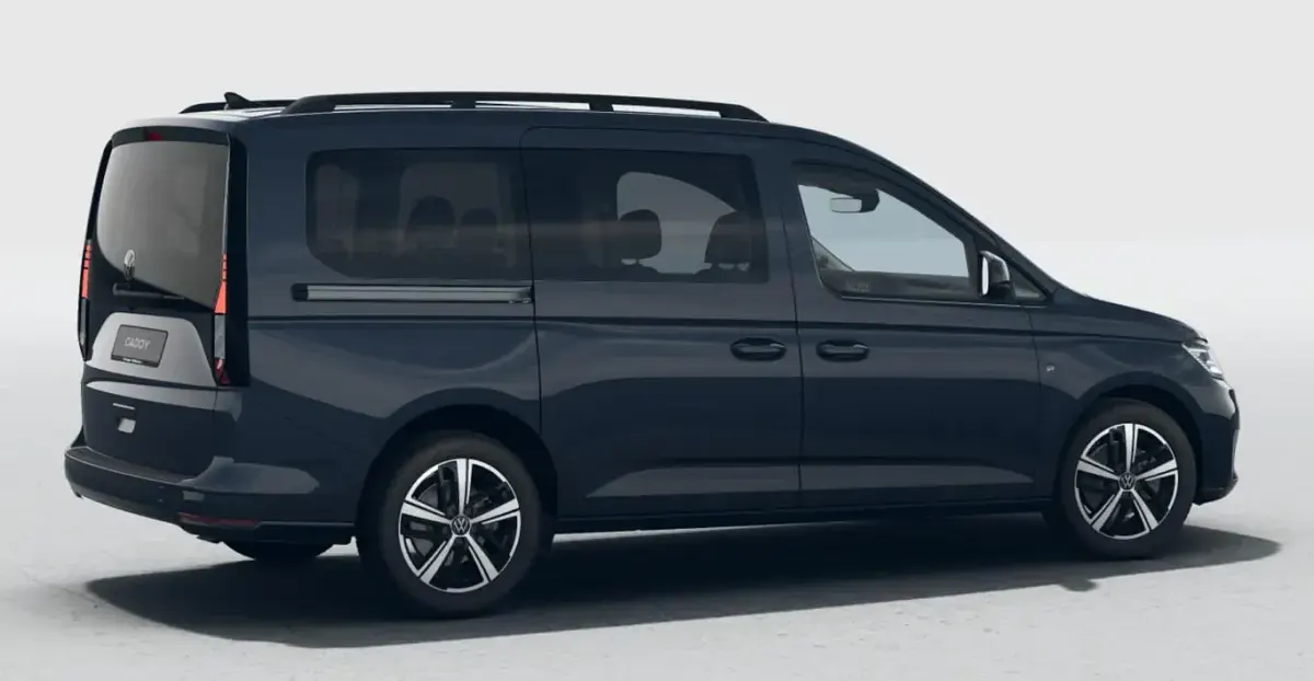 Neu VW Caddy Life 122 PS (89 kW) 2026 Starlight blue metallic Van / Kleinbus