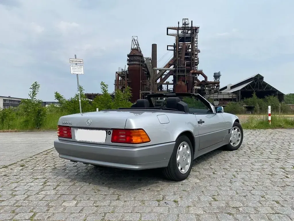 Gebraucht Mercedes SL300 190 PS (139 kW) 1992 Silber Cabrio