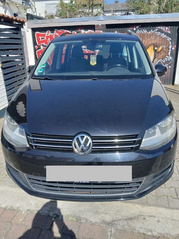 Schwarz Gebraucht 2011 VW Sharan Style Van / Kleinbus | 8.400 € (Fairer Preis) - Bild 1/4