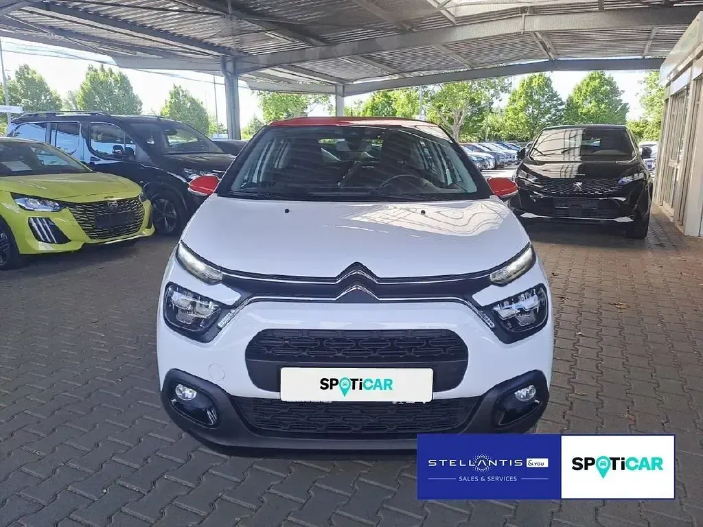 Gebraucht Citroën C3 Shine 82 PS (60 kW) 2021 Weiß Kleinwagen