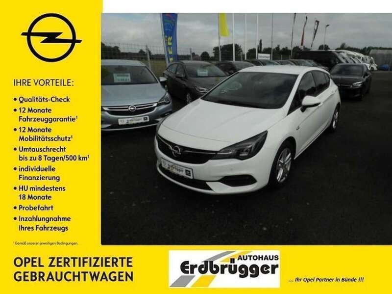 Schneeweiss/summitwhite/arctic Gebraucht 2020 Opel Astra GS Line Kleinwagen | 12.900 € (Fairer Preis) - Bild 1/4