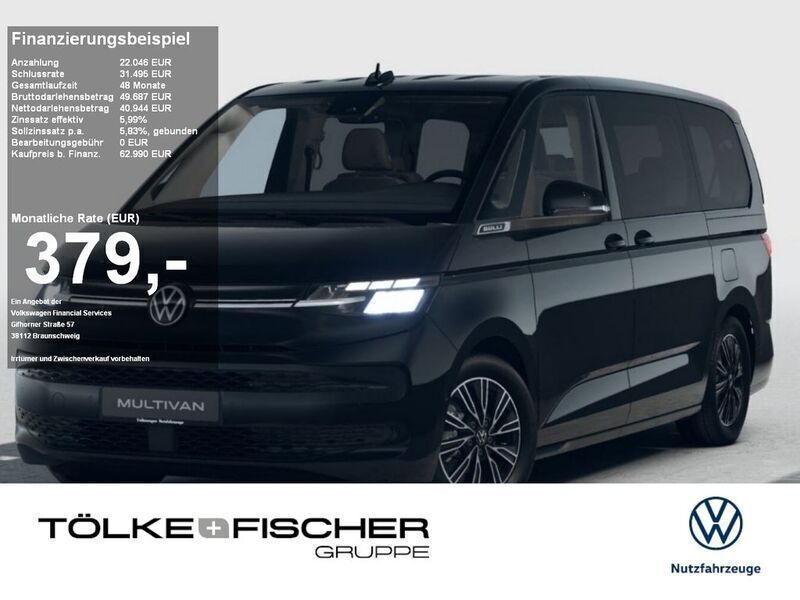 Schwarz Neu 2025 VW T7 Life Van | 62.990 € (Etwas zu teuer) - Bild 1/4