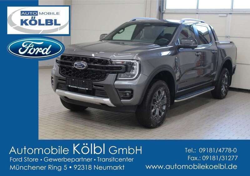 Carbonized grey Neu 2025 Ford Ranger Wildtrack Abholung | 52.980 € (Guter Preis) - Bild 1/4