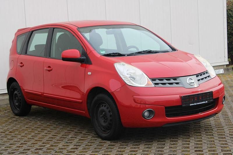 Gebraucht Nissan Note Acenta 110 PS (80 kW) 2008 Rot Kleinwagen