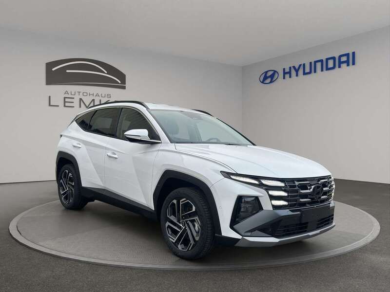 Neu Hyundai Tucson Prime 160 PS (117 kW) 2025 Atlas white SUV