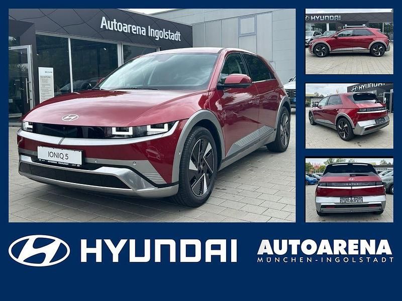 Ultimate red / met Gebraucht 2025 Hyundai Ioniq 5 Techniq SUV | 47.975 € (Fairer Preis) - Bild 1/4